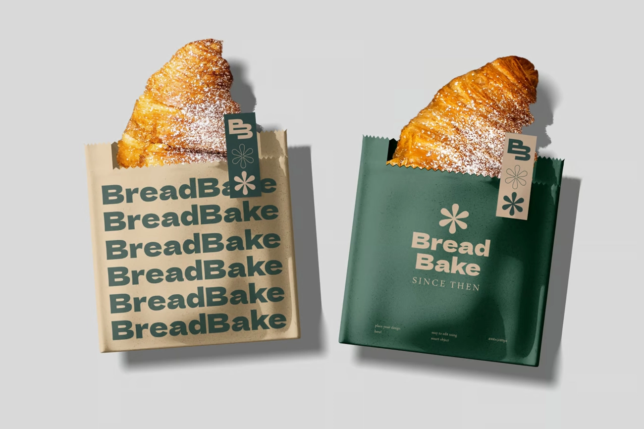 Bakery Paper Bag Mockup - Image 3